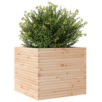 Plantenbak 80x80x68,5 cm massief grenenhout 4