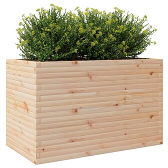 Plantenbak 110x60x68,5 cm massief grenenhout 4