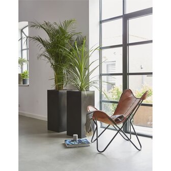 Capi Plantenbak Urban Smooth rechthoekig 36x79 cm zwart 3