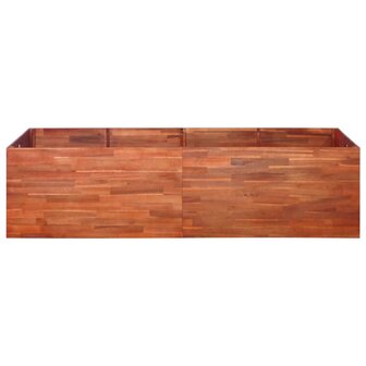 Plantenbak verhoogd 200x100x50 cm acaciahout 2