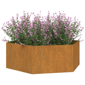 Plantenbak roestig 138x120x45 cm cortenstaal 3