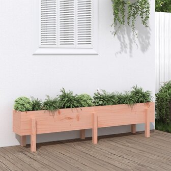 Plantenbak verhoogd 160x30x38 cm massief douglashout 1