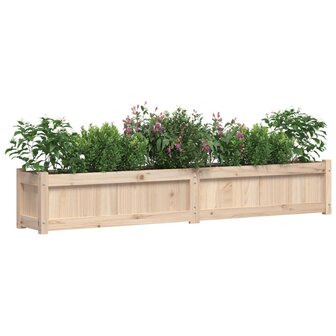 Plantenbak 180x31x31 cm massief grenenhout 4