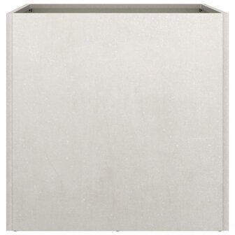 Plantenbakken 2 st 49x47x46 cm roestvrij staal zilverkleurig 6