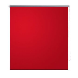 Rolgordijn verduisterend 160 x 175 cm rood 2