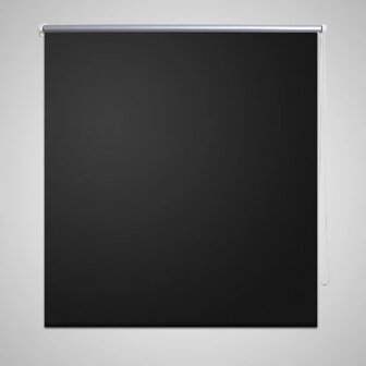 Rolgordijn verduisterend blackout 100 x 230 cm zwart 1