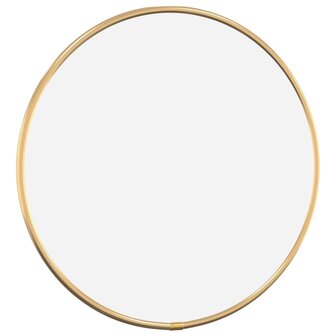 Wandspiegel rond &Oslash;30 cm goudkleurig 3