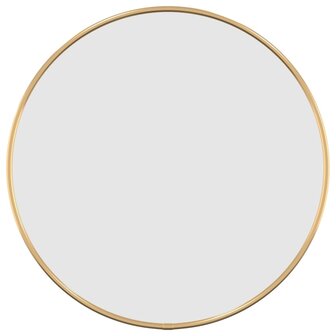 Wandspiegel rond &Oslash;40 cm goudkleurig 2