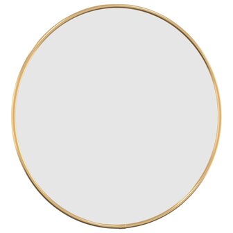 Wandspiegel rond &Oslash;40 cm goudkleurig 3