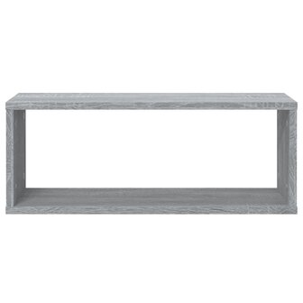 Wandschappen kubus 2 st 60x15x23 cm bewerkt hout grijs sonoma 4