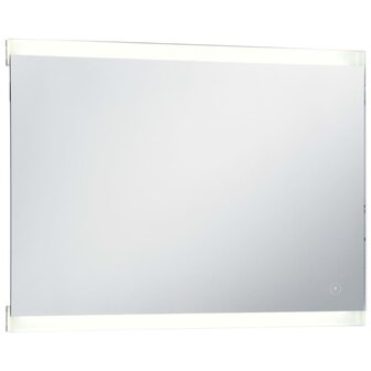 Badkamerspiegel LED met aanraaksensor 100x60 cm 4