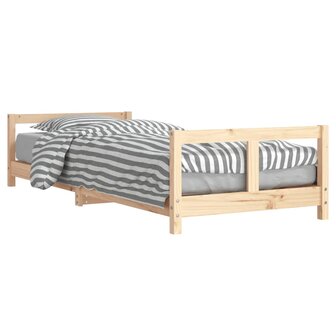 Kinderbedframe 80x200 cm massief grenenhout 2