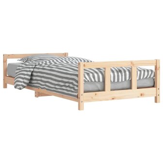 Kinderbedframe 90x200 cm massief grenenhout 2