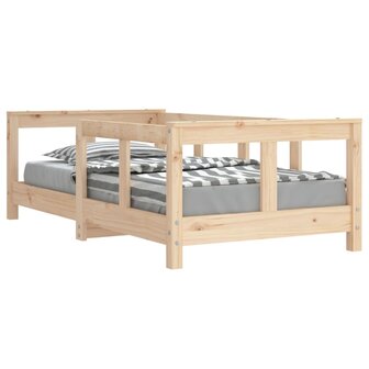 Kinderbedframe 70x140 cm massief grenenhout 2