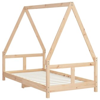 Kinderbedframe 80x160 cm massief grenenhout 3