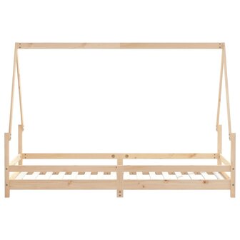 Kinderbedframe 90x200 cm massief grenenhout 5