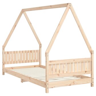 Kinderbedframe 90x190 cm massief grenenhout 3