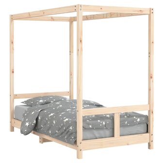 Kinderbedframe 80x160 cm massief grenenhout 2