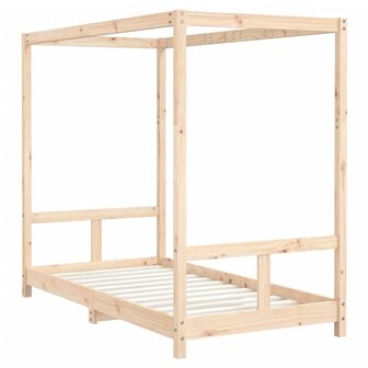 Kinderbedframe 80x160 cm massief grenenhout 3