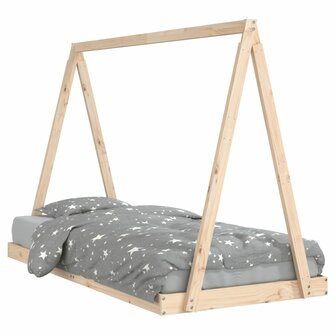 Kinderbedframe 90x190 cm massief grenenhout 2