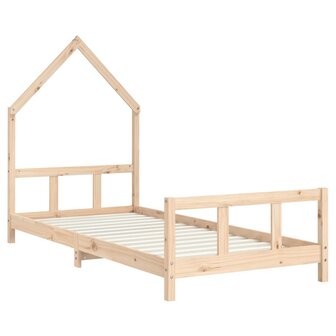 Kinderbedframe 90x190 cm massief grenenhout 3