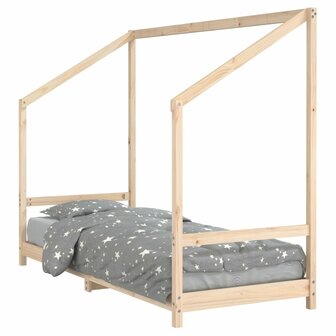 Kinderbedframe 80x200 cm massief grenenhout 2