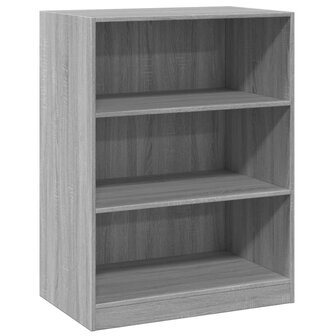 Kledingkast 77x48x102 cm bewerkt hout grijs sonoma eikenkleurig 2