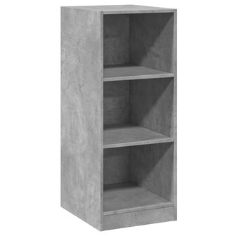 Kledingkast 48x41x102 cm bewerkt hout betongrijs 2