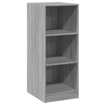 Kledingkast 48x41x102 cm bewerkt hout grijs sonoma eikenkleurig 2