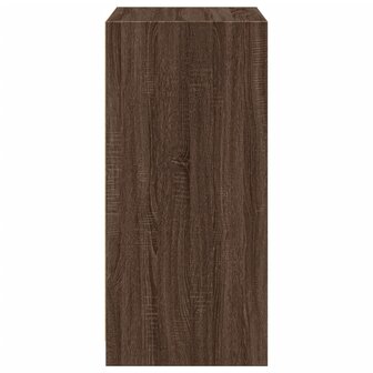 Kledingkast 48x41x102 cm bewerkt hout bruin eikenkleurig 6