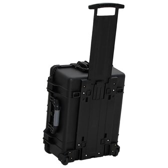 Flightcase op wieltjes 58x45x27 cm PP zwart 8