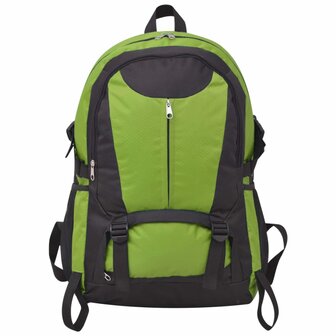 Hiking rugzak 40 L zwart en groen 2