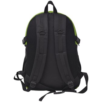 Hiking rugzak 40 L zwart en groen 4