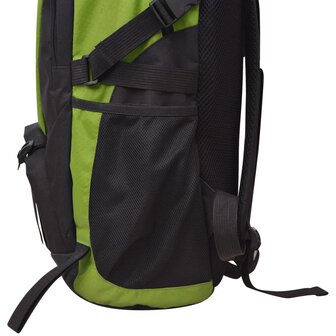 Hiking rugzak 40 L zwart en groen 5