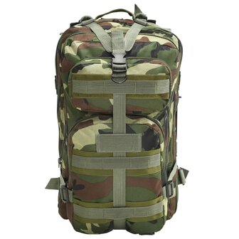 Rugzak legerstijl 50 L camouflage 2