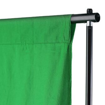 Achtergrond chromakey 300x300 cm katoen groen 3