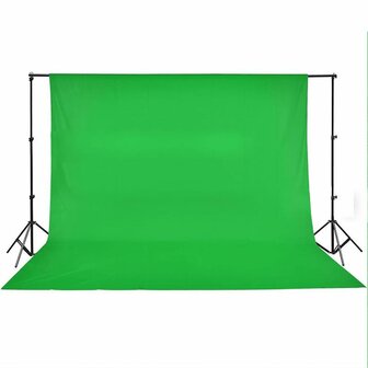 Achtergrond chromakey 500x300 cm katoen groen 4