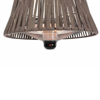 Sunred Hangende verwarmer Artix Corda 1800 W halogeen bruin 10