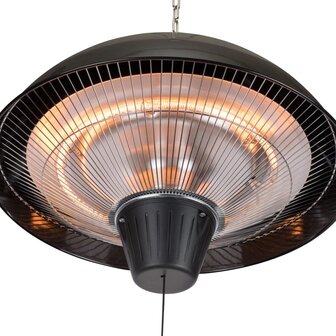 Tristar Terrasverwarmer hangend KA-5273 1500 W halogeen zwart 7