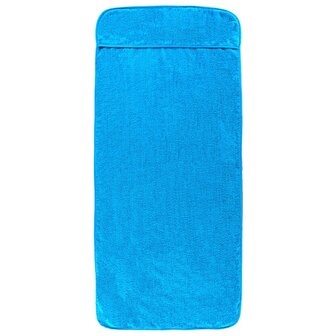 Strandhanddoeken 2 st 400 g/m&sup2; 75x200 cm stof turquoise 3