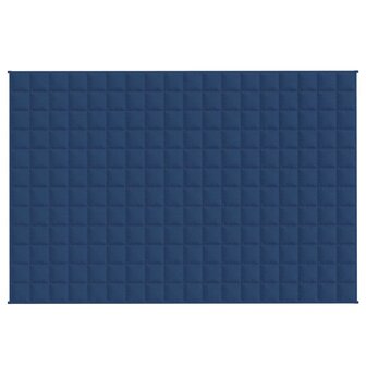 Verzwaringsdeken 120x180 cm 5 kg stof blauw 3