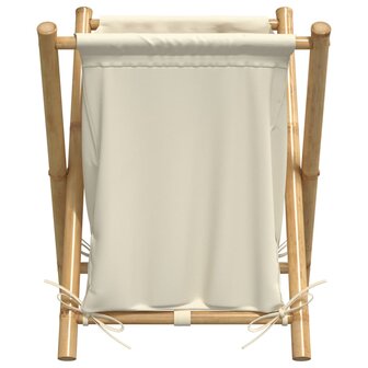 Wasmand 45x55x63,5 cm bamboe cr&egrave;mewit 4