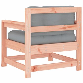 Tuinstoelen 2 st met kussens massief douglashout 6