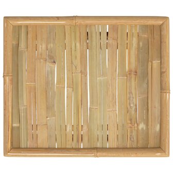 Tuintafel 65x55x30 cm bamboe 5