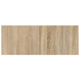 Tv-wandmeubel bewerkt hout sonoma eikenkleurig 6