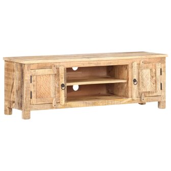 Tv-meubel 120x30x40 cm ruw mangohout 10