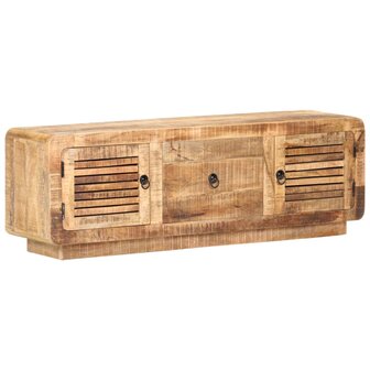 Tv-meubel 120x30x40 cm ruw mangohout 1