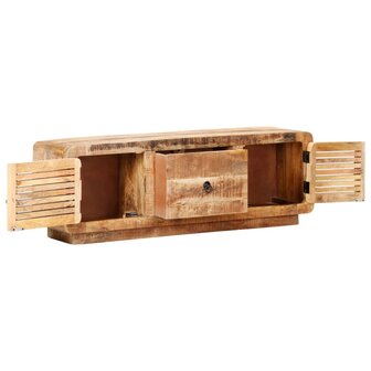 Tv-meubel 120x30x40 cm ruw mangohout 2