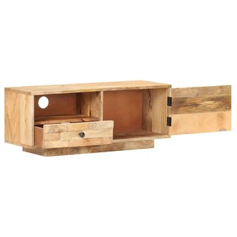 Tv-meubel 90x30x35 cm massief mangohout 2