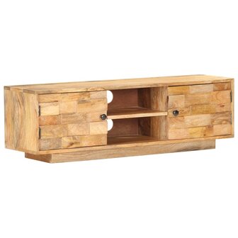 Tv-meubel 116x30x35 cm massief mangohout 12